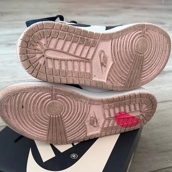 Nike Air Jordan Retro High in Pink and Black Bubble Gum